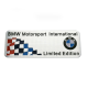 Αυτοκόλλητο Σήμα Αλουμινίου - Bmw