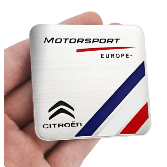 Αυτοκόλλητο Σήμα Αλουμινίου - Citroen