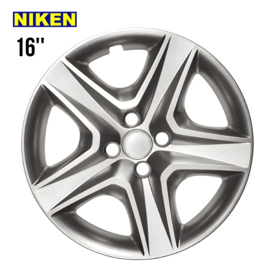 Τάσια τροχών ΝIKEN ασημί 16'' 4 τεμάχια